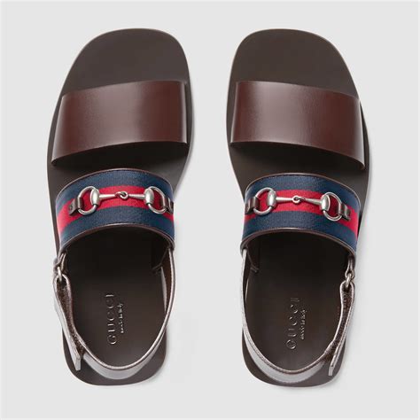 gucci suede 110 sandals|Gucci men's leather shoes.